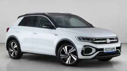Used VW T-Roc R-line 150 HP (110 kW) 2022 White SUV