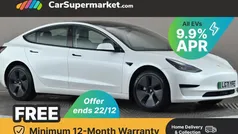 White Used 2021 Tesla Model 3 Standard Range Sedan | £19,897 (Fair price)