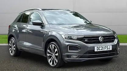 Used VW T-Roc R-line 150 HP (110 kW) 2021 Grey SUV