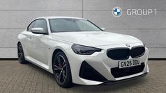 Alpine white Used 2025 BMW 220 M Sport Coupe | £34,995 (Fair price)