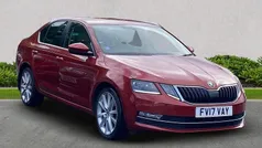 Red Used 2017 Skoda Octavia SE L Hatchback | £9,910 (Fair price)