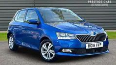 Blue Used 2018 Skoda Fabia SE Hatchback | £9,791 (Fair price)
