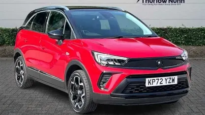 Used Vauxhall Crossland Ultimate 110 HP (80 kW) 2022 Red SUV