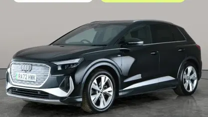 Used Audi Q4 e-tron S-Line 150 kW (204 HP) 2023 Black SUV