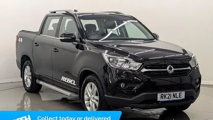 Second-hand Ssangyong (KGM) Musso 181 CP (133 kW) 2021 Negru Pickup