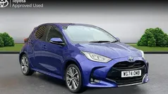 Juniper blue Used 2024 Toyota Yaris Hybrid Hatchback | £22,390 (Fair price)