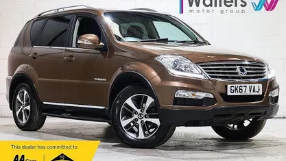 Brown Used 2017 Ssangyong (KGM) Rexton SUV | £14,500 (Fair price)