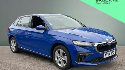 Used Skoda Scala SE 150 HP (110 kW) 2024 Blue Hatchback