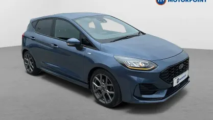 Used Ford Fiesta ST-Line 125 HP (91 kW) 2022 Blue Hatchback
