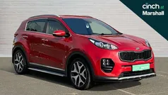 Red Used 2017 Kia Sportage GT-Line SUV | £14,035 (Fair price)