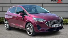 Red Used 2022 Ford Fiesta Titanium Hatchback | £14,995 (Fair price)