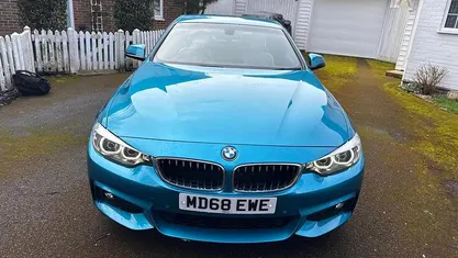 Used BMW 430 M Sport 252 HP (185 kW) 2019 Blue Coupe