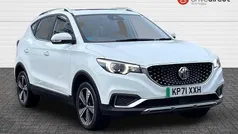 White Used 2021 MG ZS Exclusive Hatchback | £10,750 (Fair price)