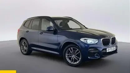 Usado BMW X3 M Sport 190 HP (139 kW) 2020 Azul SUV
