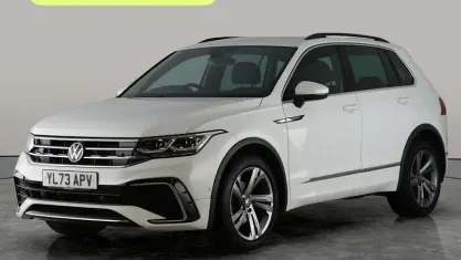Used VW Tiguan R-line Edition 150 HP (110 kW) 2023 White SUV