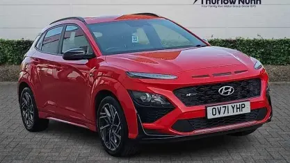 Used Hyundai Kona N Line 120 HP (88 kW) 2021 Red SUV