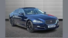 Dark sapphire Used 2017 Jaguar XJ Premium Luxury Sedan | £16,490 (Fair price)