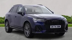 Blue Used 2024 Audi Q3 Black Edition SUV | £36,658 (Fair price)