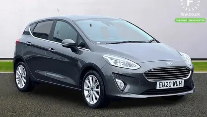 Used Ford Fiesta Titanium 125 HP (91 kW) 2020 Grey Hatchback