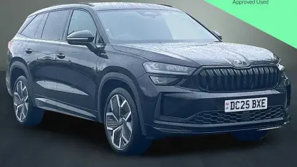 Used Skoda Kodiaq SportLine 150 HP (110 kW) 2025 Black SUV