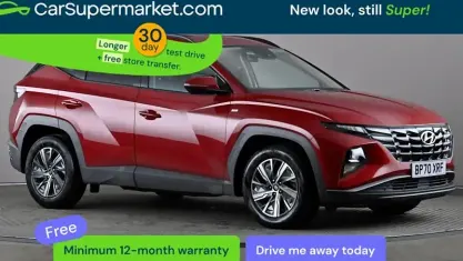 Begagnad Hyundai Tucson SE 150 HK (110 kW) 2021 Röd SUV