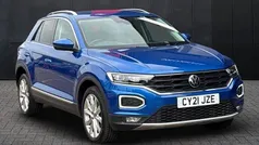 Blue Used 2021 VW T-Roc SEL SUV | £19,991 (Good price)