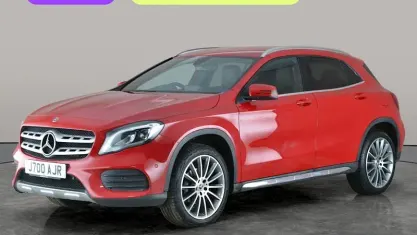 Używany Mercedes GLA180 AMG line 122 KM (89 kW) 2019 Czerwony SUV