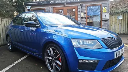 Blue Used 2016 Skoda Octavia vRS Hatchback | £8,995 (Good price)