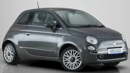Used Fiat 500 Lounge 69 HP (50 kW) 2015 Grey Hatchback