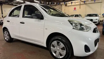 Usata Nissan Micra Visia 80 CV (58 kW) 2015 Bianco Utilitaria