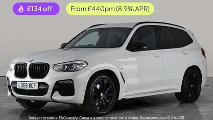 White Used 2019 BMW X3 M Sport SUV | £25,140 (Fair price)