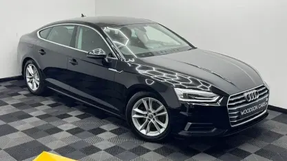 Used Audi A5 Sportback Sport 190 HP (139 kW) 2018 Black Hatchback