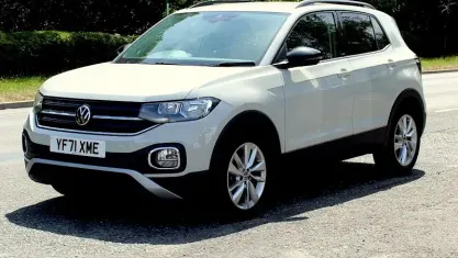 Used VW T-Cross Active 110 HP (80 kW) 2021 Grey SUV