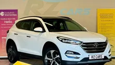 White Used 2017 Hyundai Tucson Premium SE SUV | £8,495 (Fair price)