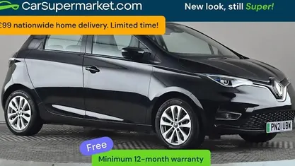 Used Renault Zoe Iconic 100 kW (136 HP) 2020 Black Hatchback