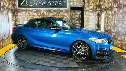 Used BMW 220 M Sport 184 HP (135 kW) 2017 Blue Cabriolet