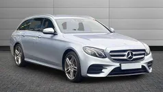 Silver Used 2017 Mercedes E220 AMG line Estate | £18,695 (Fair price)