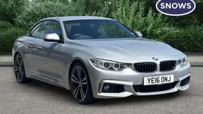 Used BMW 420 M Sport 190 HP (139 kW) 2016 Silver Cabriolet