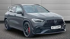 Blue Used 2023 Mercedes GLA45 AMG SUV | £47,995 (Fair price)