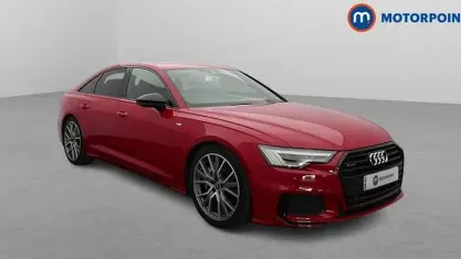 Used Audi A6 Black Edition 340 HP (250 kW) 2021 Red Sedan