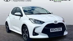 White Used 2024 Toyota Yaris Hybrid Design Hatchback | £18,900 (Fair price)