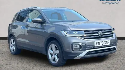 Usado VW T-Cross SEL 110 HP (80 kW) 2023 Cinzento SUV