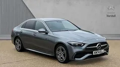Grey Used 2024 Mercedes C300e AMG Line Premium Sedan | £36,480 (Fair price)