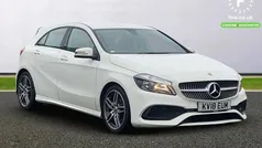 White Used 2018 Mercedes A160 AMG line Hatchback | £14,199 (Fair price)