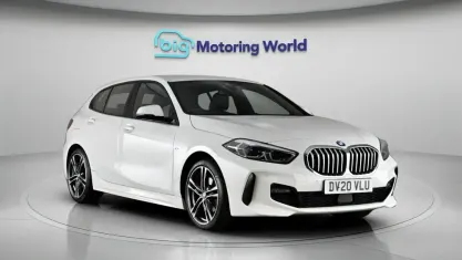 Used BMW 118 M Sport 140 HP (102 kW) 2020 White Hatchback