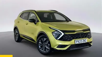 Used Kia Sportage GT-Line 230 HP (169 kW) 2023 Yellow SUV