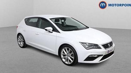 Używany Seat Leon FR Sport 190 KM (139 kW) 2019 Biały Hatchback