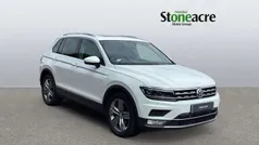 White Used 2017 VW Tiguan SEL SUV | £13,000 (Fair price)