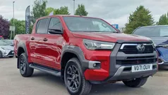 Red Used 2021 Toyota HiLux Pickup | £33,600 (Fair price)