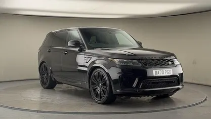 Used Land Rover Range Rover Sport HSE Dynamic 300 HP (220 kW) 2020 Santorini black SUV